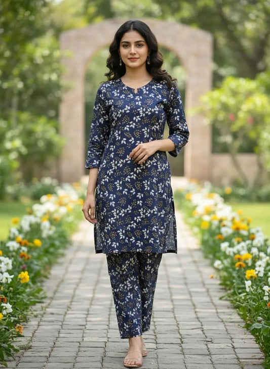 Eid Collection 2 Pcs Women's Stitched Cotton Lawn Printed Suit