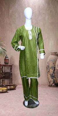 Eid Collection 2 Pcs Women's Stitched Cotton Lawn Printed Suit