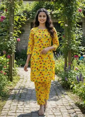 Eid Collection 2 Pcs Women's Stitched Cotton Lawn Printed Suit