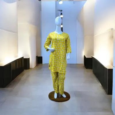 Eid Collection 2 Pcs Women's Stitched Cotton Lawn Printed Suit