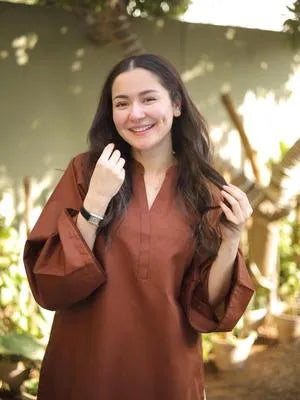 2 Pcs Women's Stitched Cotton Embroidered Shirt And Trouser