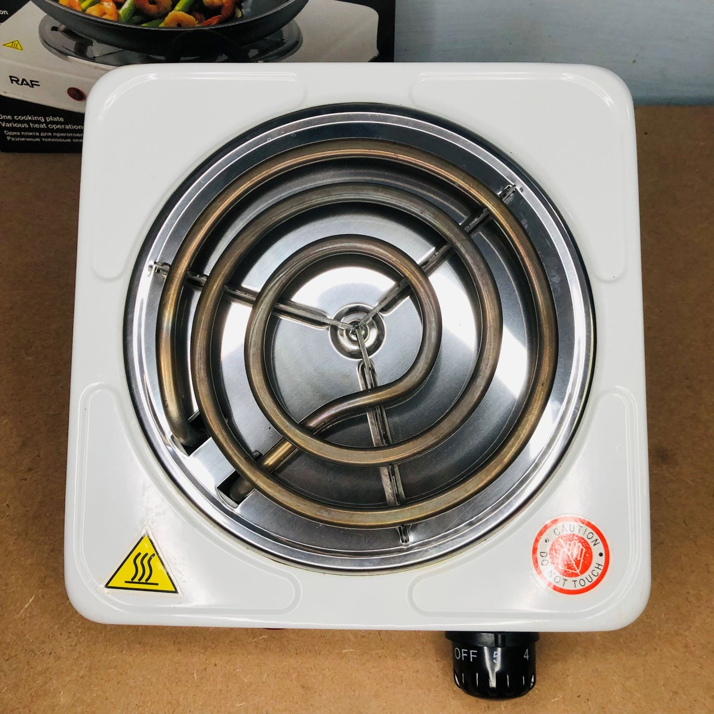 Electric Stove for cooking, Hot Plate heat up in just 2 mins, Easy to clean