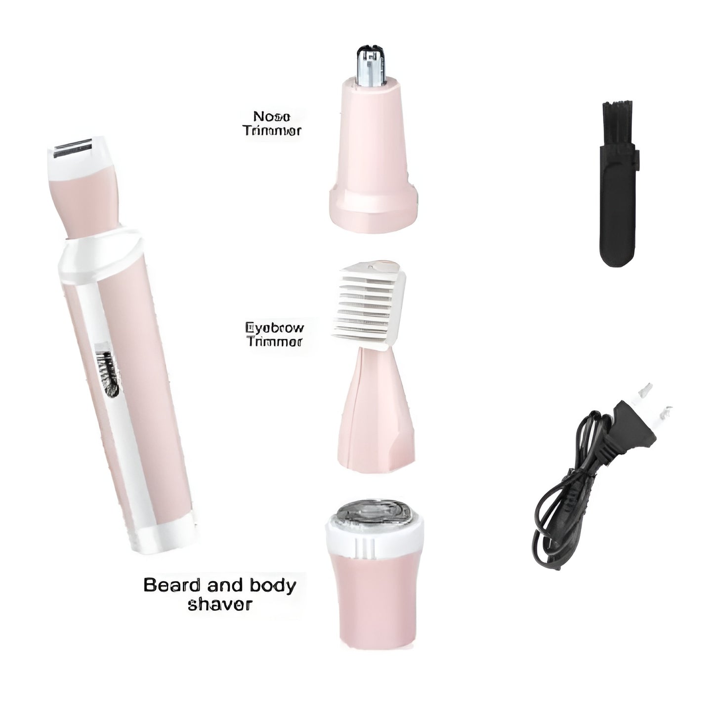 Kemei 4 in 1 Rechargeable Hair Remover Shaver Ladies epilator - KM-3024