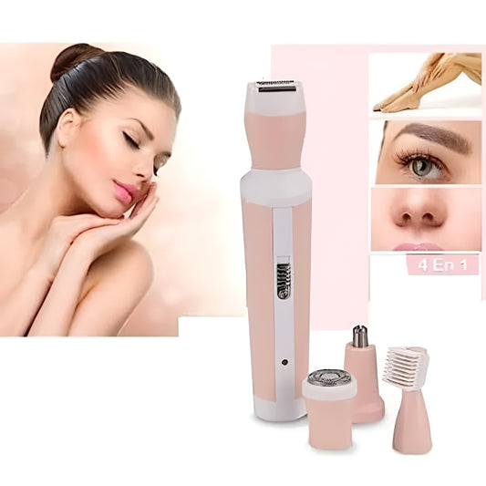 Kemei 4 in 1 Rechargeable Hair Remover Shaver Ladies epilator - KM-3024