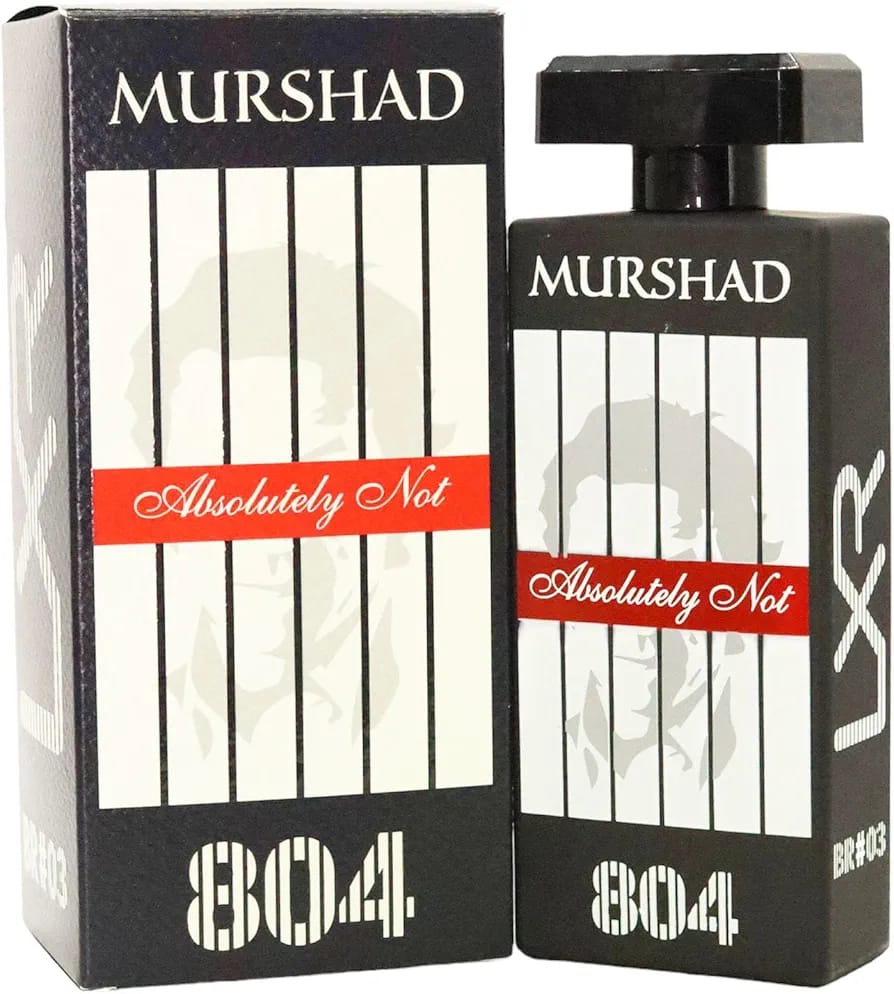 Murshad Absolutely Not Perfume Qadi 804 EDP 100ML Fragrance Of Freedom And Courage | Best Quality Eau De Parfume