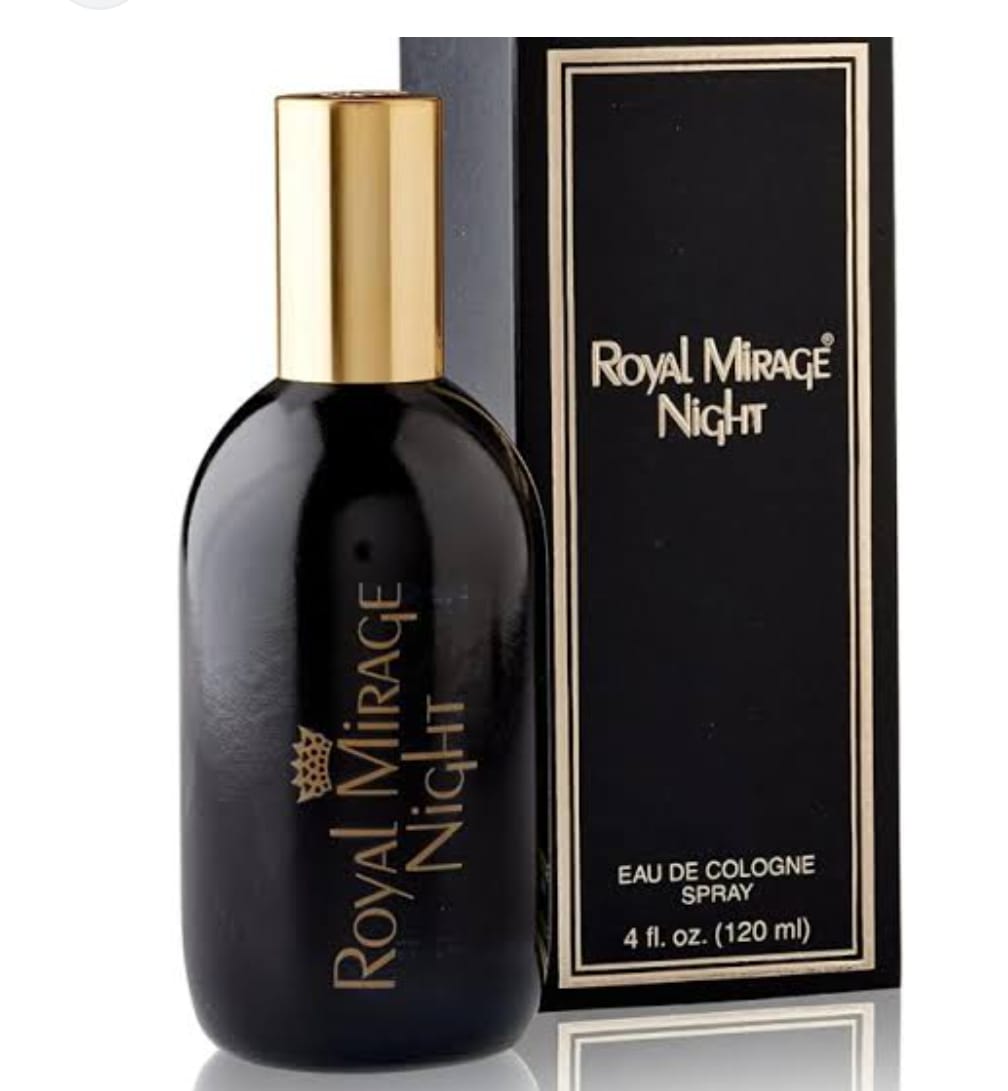 Royal Mirage Perfume Night Eau De Cologne Clic 100ml