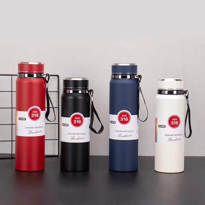 Vacuum Flask Thermos Bottle Stainless Steel Double Wall Tumbler Sports Coffee Mug Leakproof Insulated Drinkware 800ml