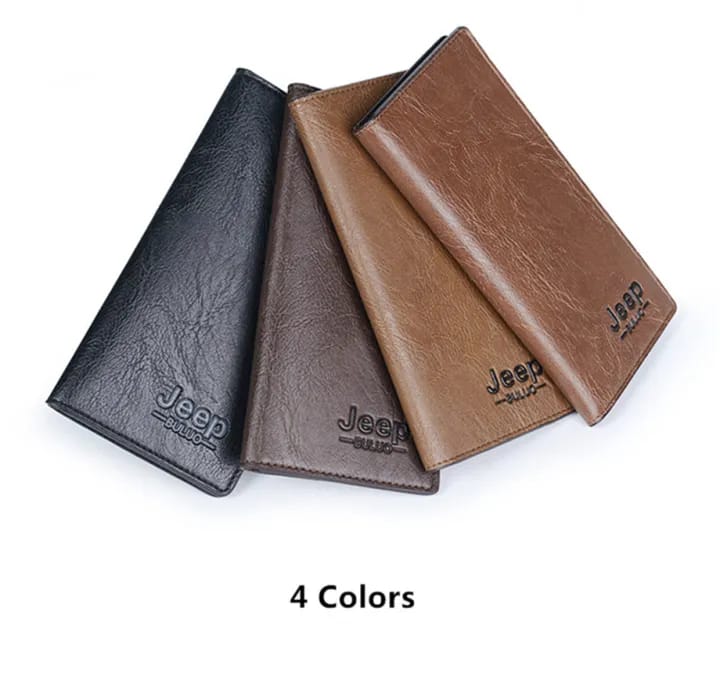 JEEP BULUO Brand Wallet Clutch Carteira Masculina Men Leather Men Wallets Business Brand Card Holder Purse | Men's Wallet