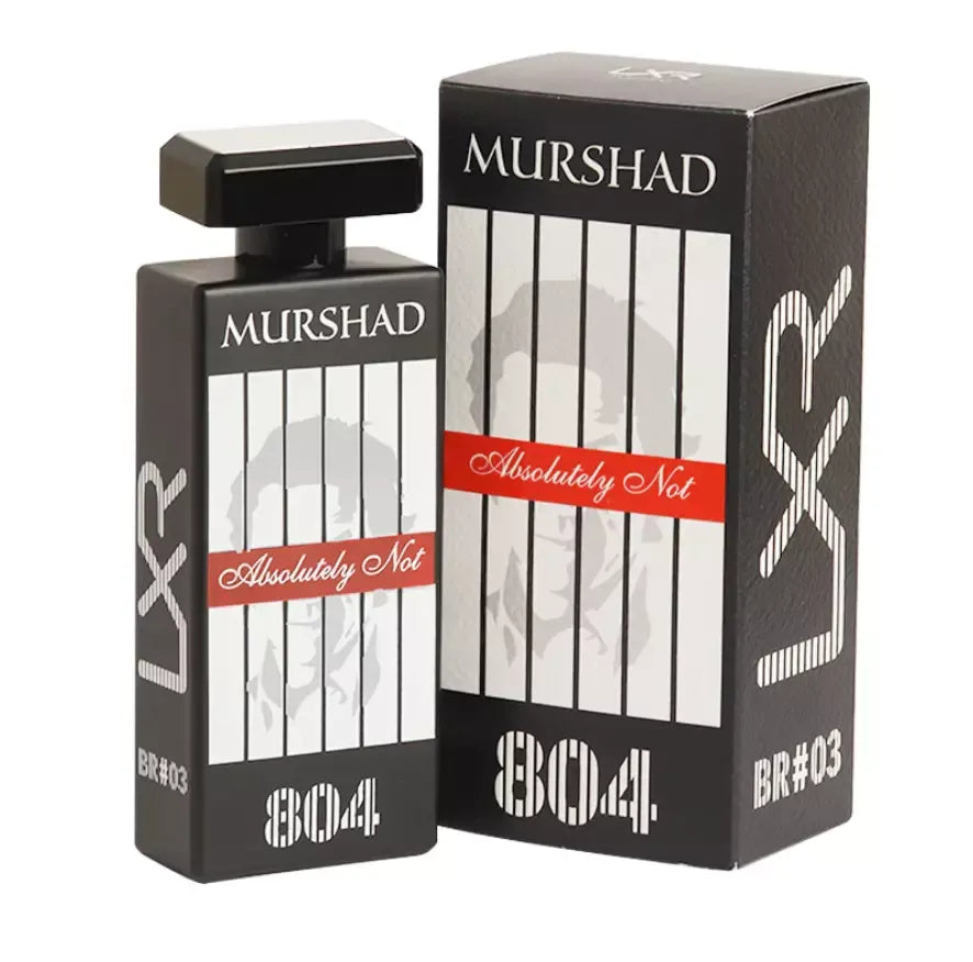 Murshad Absolutely Not Perfume Qadi 804 EDP 100ML Fragrance Of Freedom And Courage | Best Quality Eau De Parfume