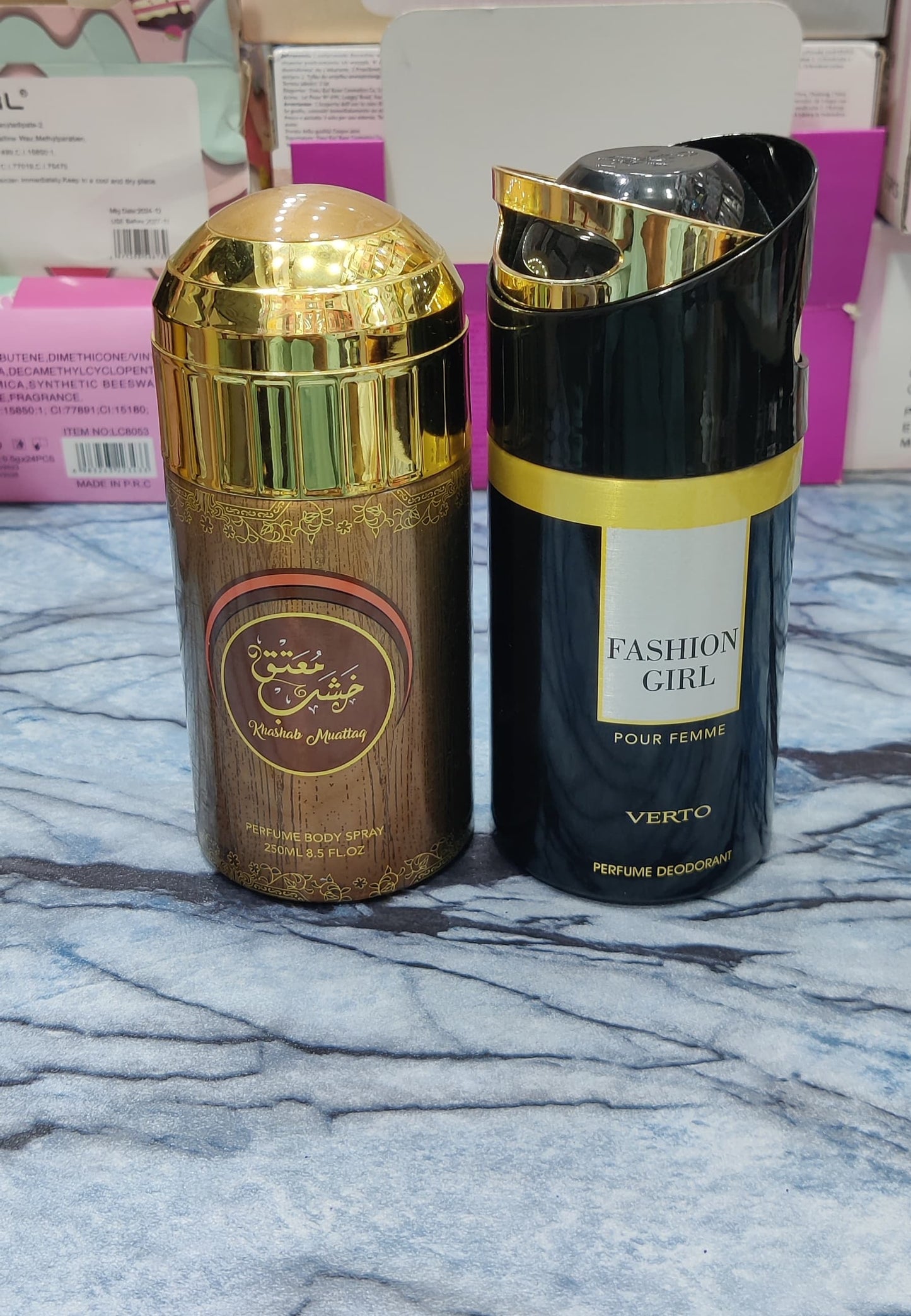 Luxury Long-Lasting Body Perfume – 250ml Original Fragrance for Men & Women (Without Box) - Magnificent Gold