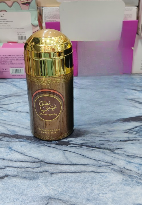 Luxury Long-Lasting Body Perfume – 250ml Original Fragrance for Men & Women (Without Box) - Magnificent Gold