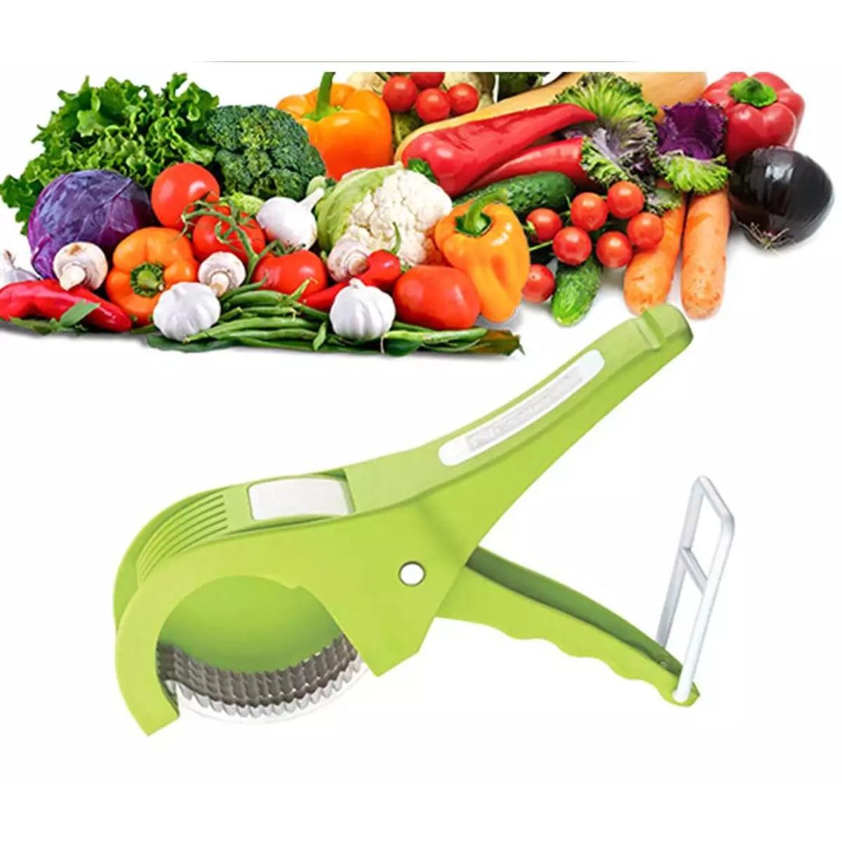 Multi Veg Cutter – 5 Blade Vegetable & Fruit Cutter and Slicer | Easy Kitchen Tool