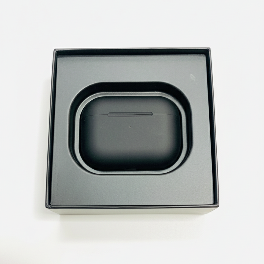 Apple Pro 2 BT Earbuds – Wireless Earphones with Buzzar, Volume Control & Wireless Charging Case