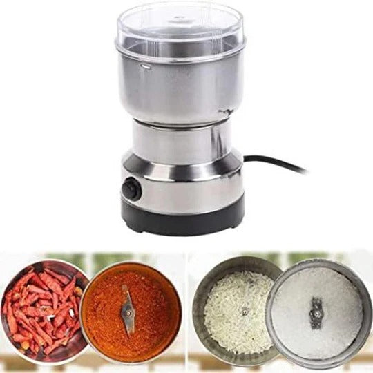 RAF Electric Coffee & Spices Grinder (4 blades) 300W Masala Grinder Steel