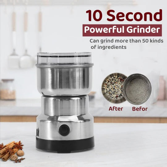 RAF Electric Coffee & Spices Grinder (4 blades) 300W Masala Grinder Steel