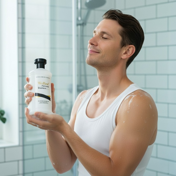 Wellice Romantic Perfume Shampoo – Luxurious Fragrance & Soft Shine (400ml