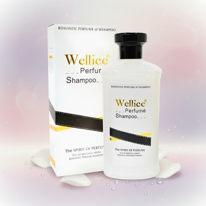 Wellice Romantic Perfume Shampoo – Luxurious Fragrance & Soft Shine (400ml