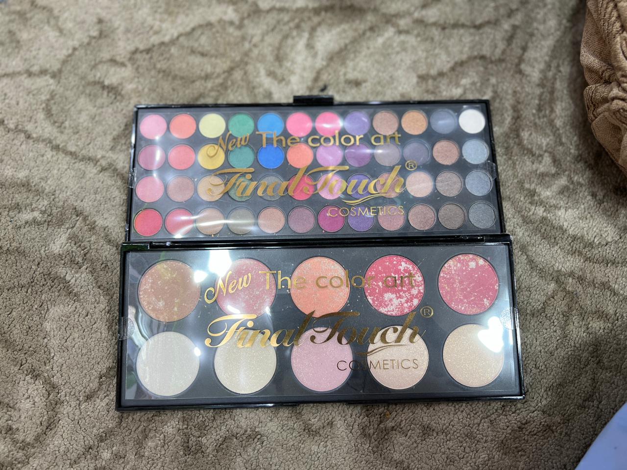 Final Touch Matte Palette | 48 Colors Eyeshadow, Blusher & Highlighter | Professional Makeup Kit