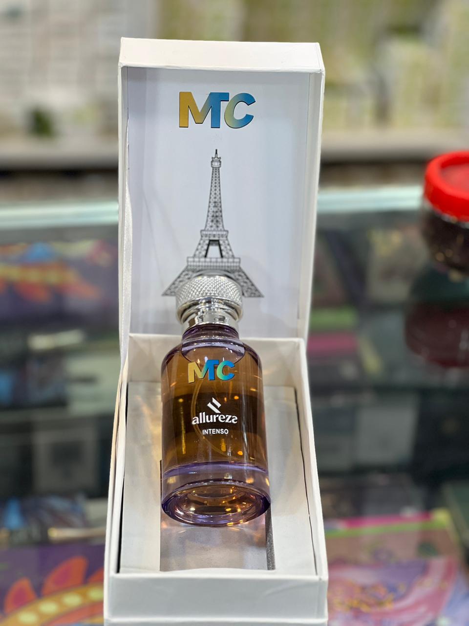 MTC Allureza Intenso Perfume | Made in France | Long Lasting 48H | Light Fresh Fragrance