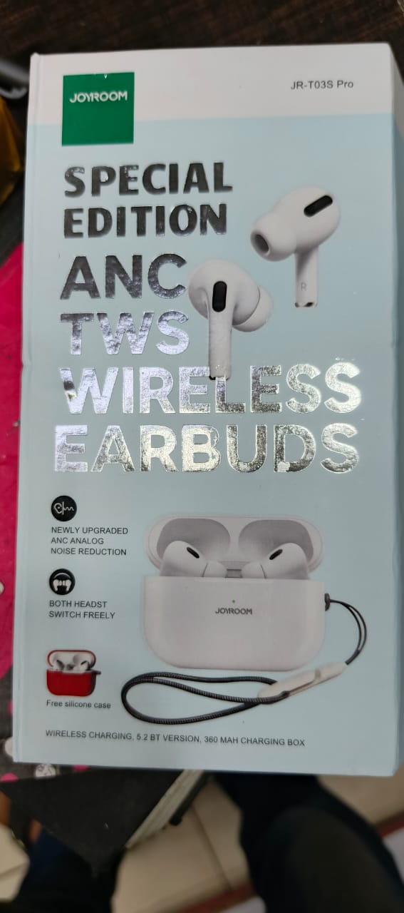 Joyroom AirPods 3 JR‑T03S Plus | Wireless Bluetooth Earbuds | HiFi Sound | Long Battery Life | Free Premium Case