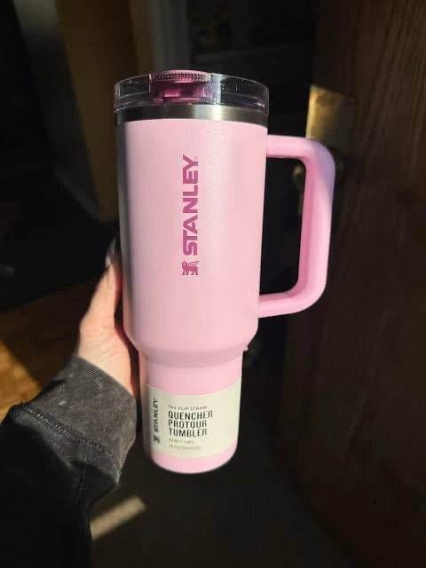 Stanley Flip Straw Tumbler 40oz (1200ML) Insulated Stainless Steel With Handle Durable Design For Daily Hydration And Travel