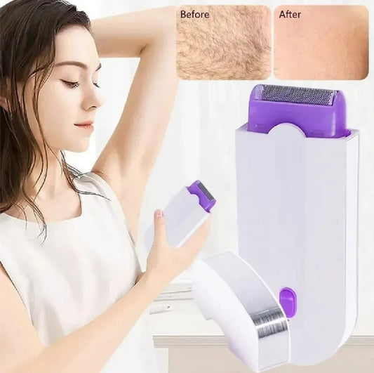 Finishing Touch Yes Hair Remover Rechargeable Painless Facial And Body Hair Remover Rotary Electric Shaver For Women