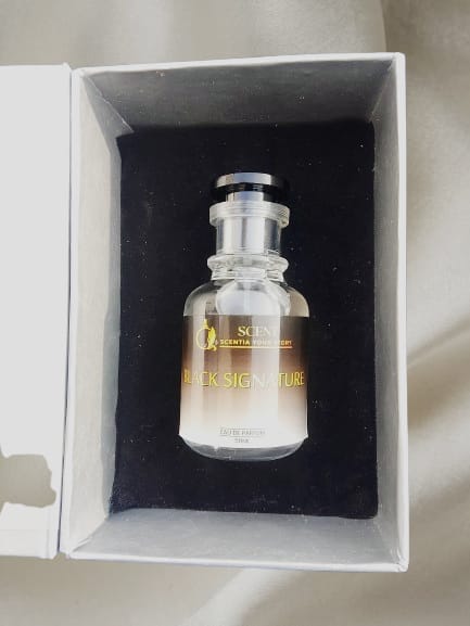 Scentia Your Story Black Signature Perfume – Everglow Edition Long-Lasting Luxury Fragrance ~ 50 ML