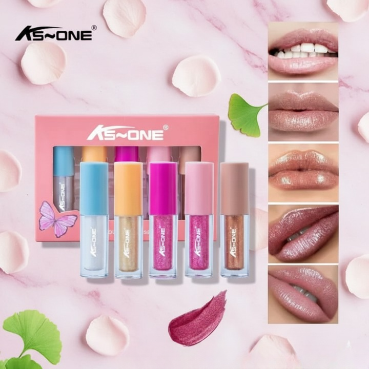 KS ONE 2-In-1 Waterproof Lip Gloss & Eyeshadow Color – Multicolor