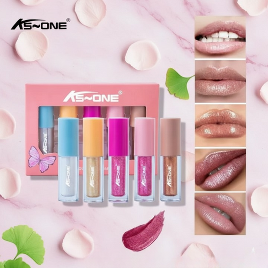 KS ONE 2-In-1 Waterproof Lip Gloss & Eyeshadow Color – Multicolor