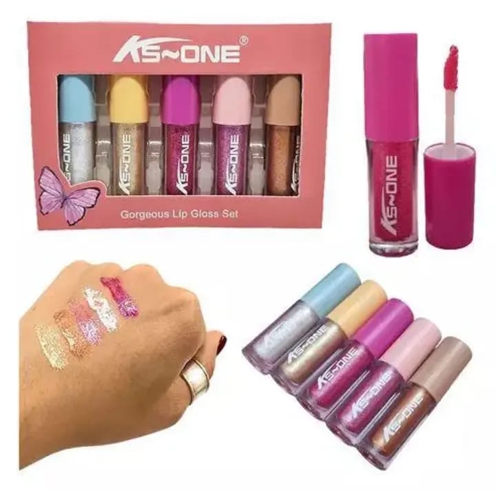 KS ONE 2-In-1 Waterproof Lip Gloss & Eyeshadow Color – Multicolor