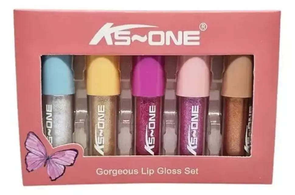 KS ONE 2-In-1 Waterproof Lip Gloss & Eyeshadow Color – Multicolor