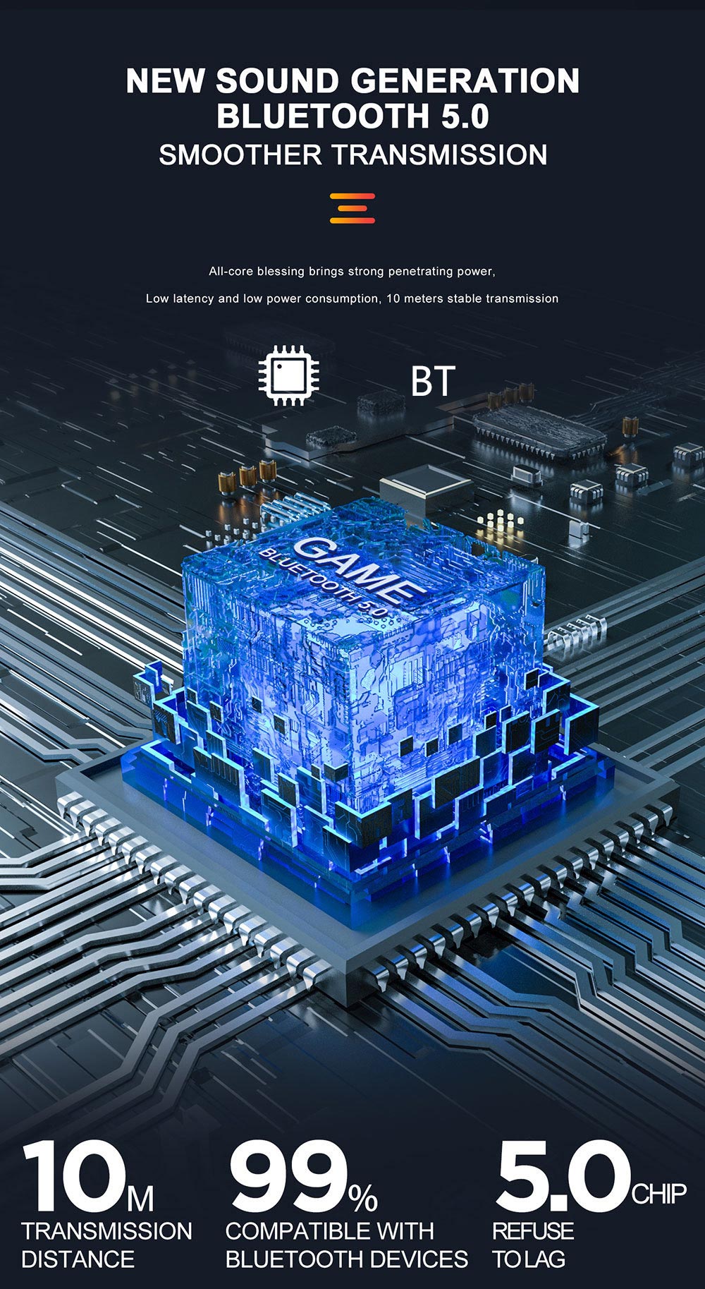 Professional Lenovo Hq08 Tws Gaming Earbuds Low Latency Hifi Sound 100 Percent Original