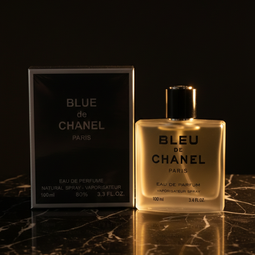 Blue de Chanel Eau de Perfume for Men – 100ml Long-Lasting Fragrance