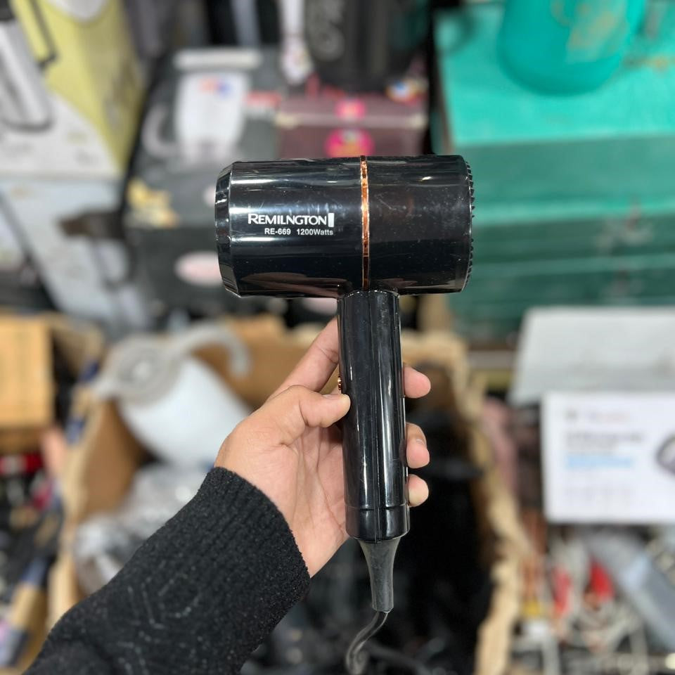 REMINGTON Hair Dryer RE-669 | 1200W | 2 Heat-Speed Settings | Fast Dry | Hot & Cold Wind