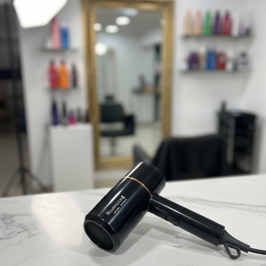 REMINGTON Hair Dryer RE-669 | 1200W | 2 Heat-Speed Settings | Fast Dry | Hot & Cold Wind