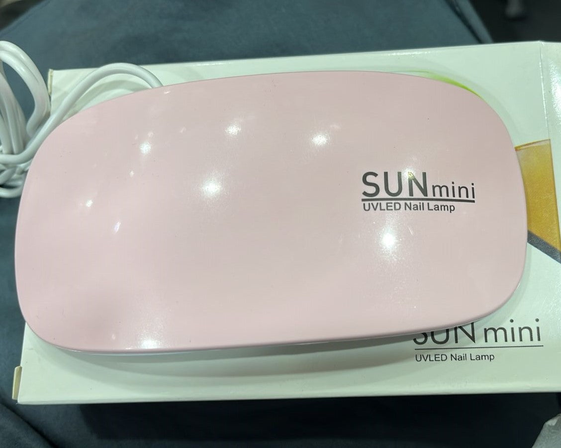 UV Led Lamp For Nails 6W Nail Lamp Light With Timer Mini Premium Quality Smooth Finish Durable Stylish And Compact Design