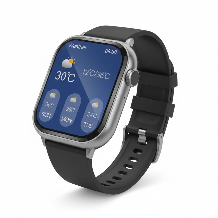 Crown XT30 Series 11 (7+1) Smart Watch – HD Display, Bluetooth Calling & Advanced Health Tracking