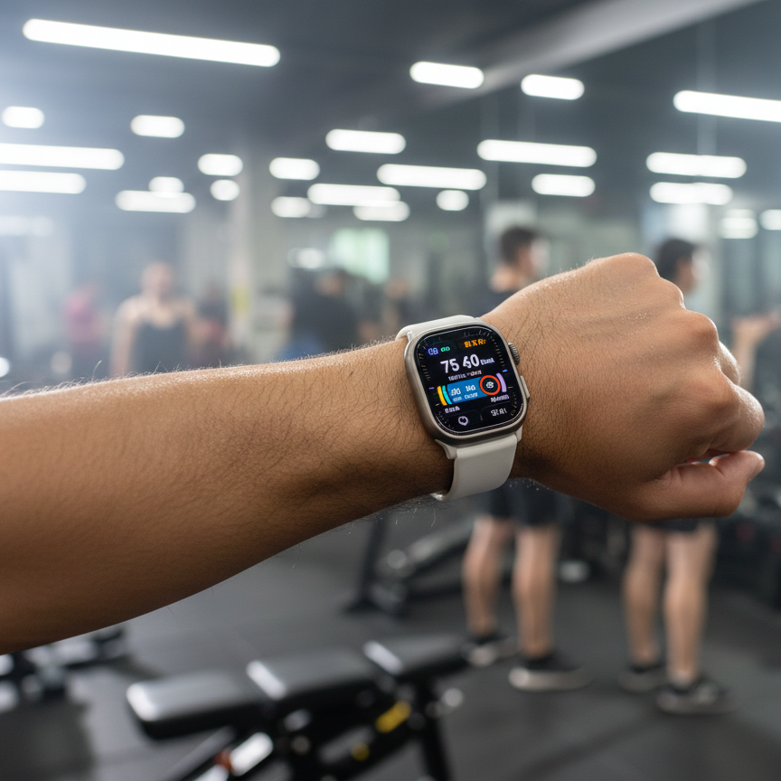 CROWN AZ 900 Ultra 2 Smart Watch – 7-in-1 Strap Combo | Big 2.01” Display | Bluetooth Calling | Fitness Tracker