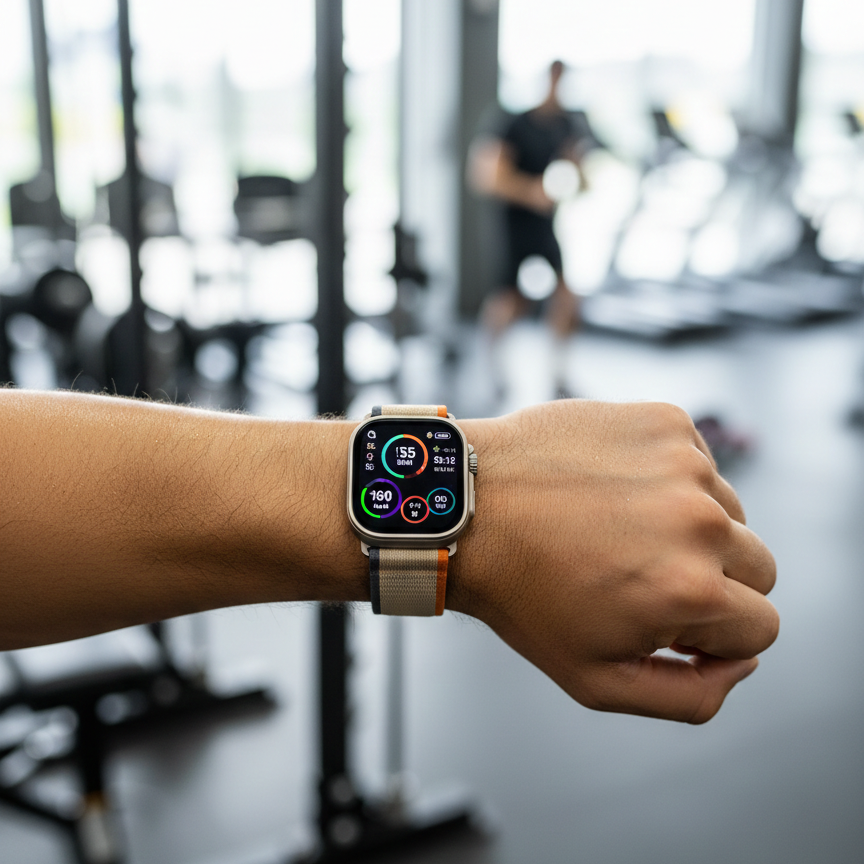 Crown H50 Ultra 2 Smart Watch with Bluetooth Calling, HD Display, Health Monitoring & Multiple Sports Modes – Stylish Ultra Design Smartwatch for Men & Women