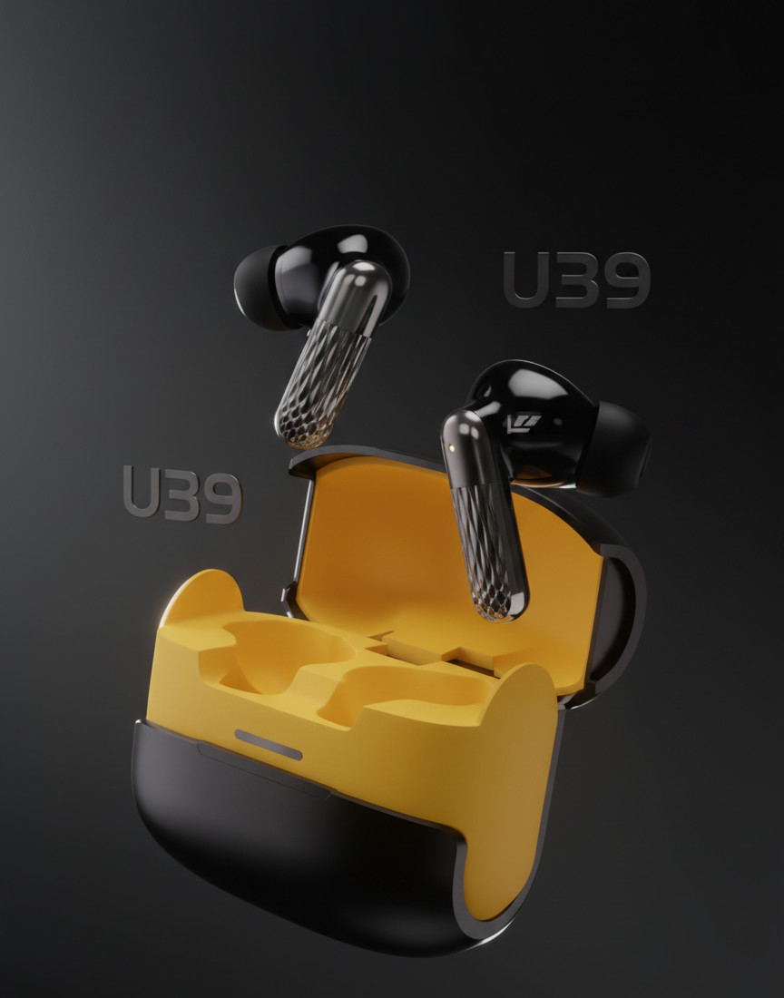 U39 True Wireless Bluetooth 5.1 Earbuds – Premium Plating Design