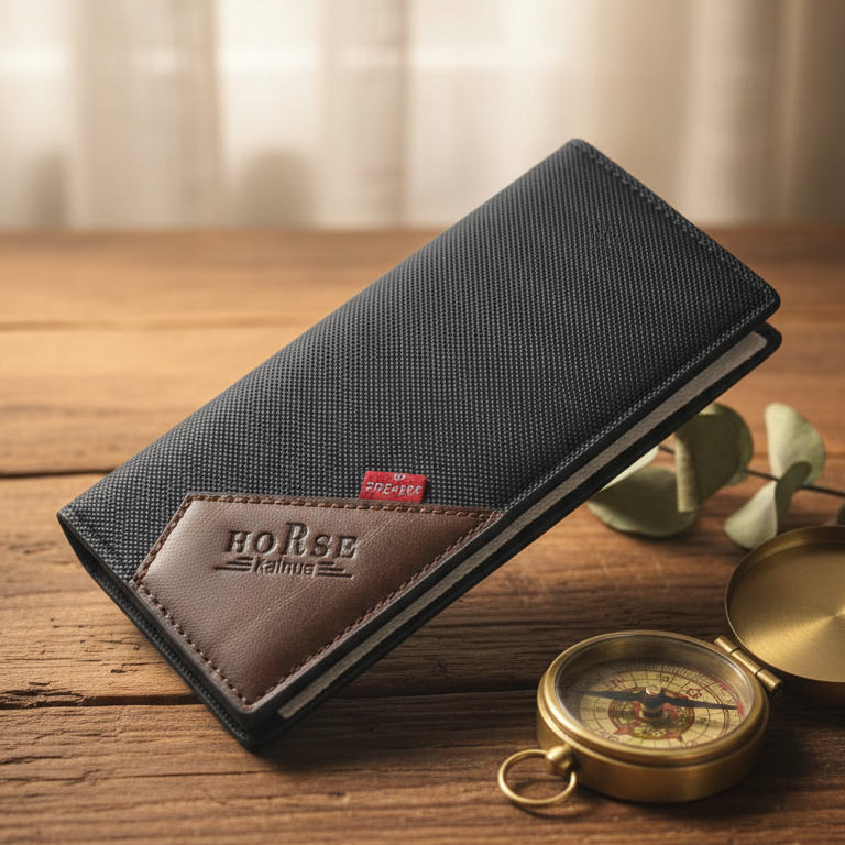 Horse Wallet – Premium Stylish Casual Use | Black