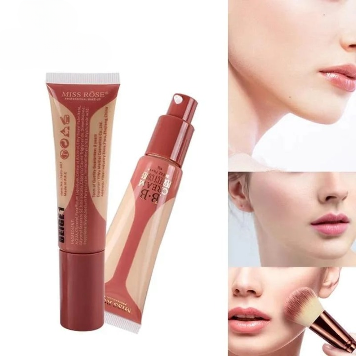 Miss Rose BB Cream Perfect Cover – High Coverage, Flawless Finish & Long-Lasting Foundation